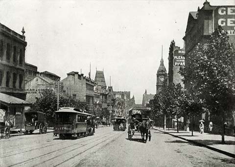 Photo of 1890s Melbourne